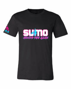Sumo Baseball Silhouette Graphic Tee